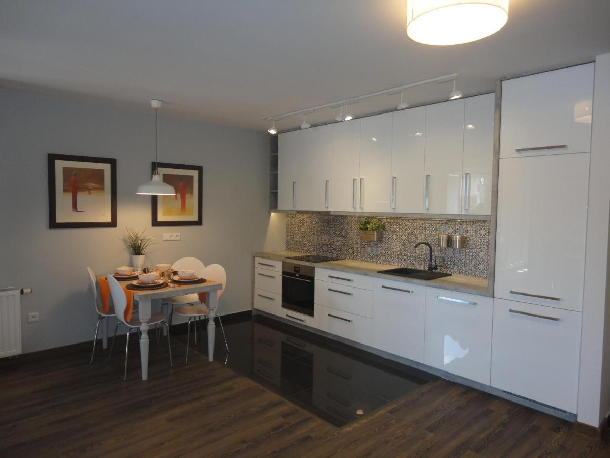 Apartament Nad Wisla Cracovia Esterno foto