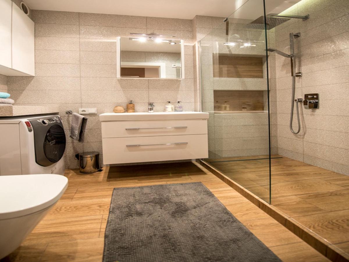 Apartament Nad Wisla Cracovia Esterno foto