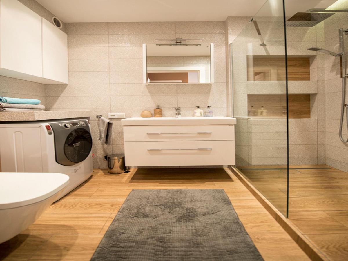 Apartament Nad Wisla Cracovia Esterno foto