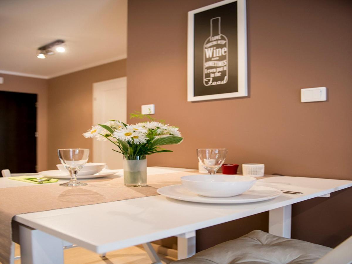 Apartament Nad Wisla Cracovia Esterno foto