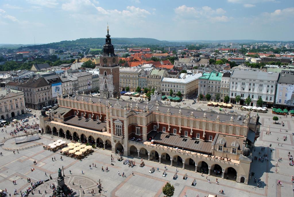 Apartament Nad Wisla Cracovia Esterno foto