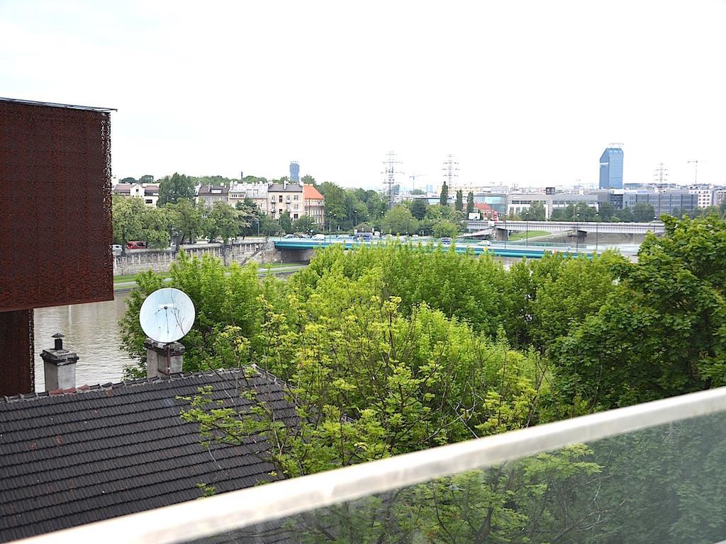 Apartament Nad Wisla Cracovia Esterno foto