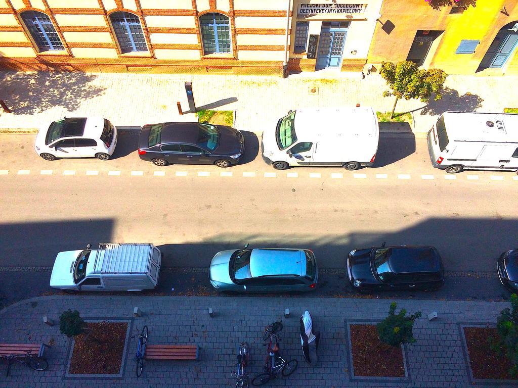 Apartament Nad Wisla Cracovia Esterno foto