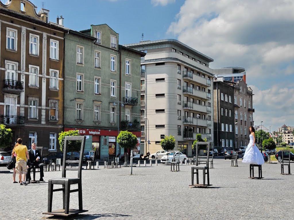 Apartament Nad Wisla Cracovia Esterno foto