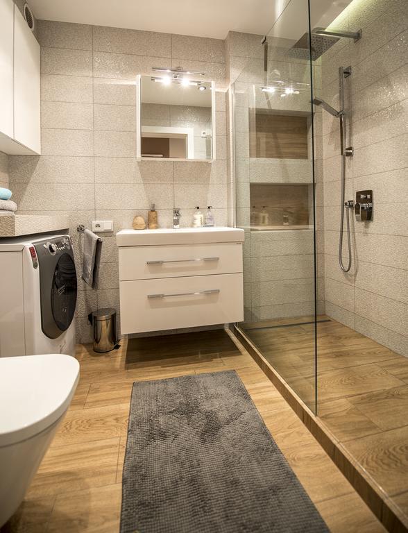Apartament Nad Wisla Cracovia Esterno foto