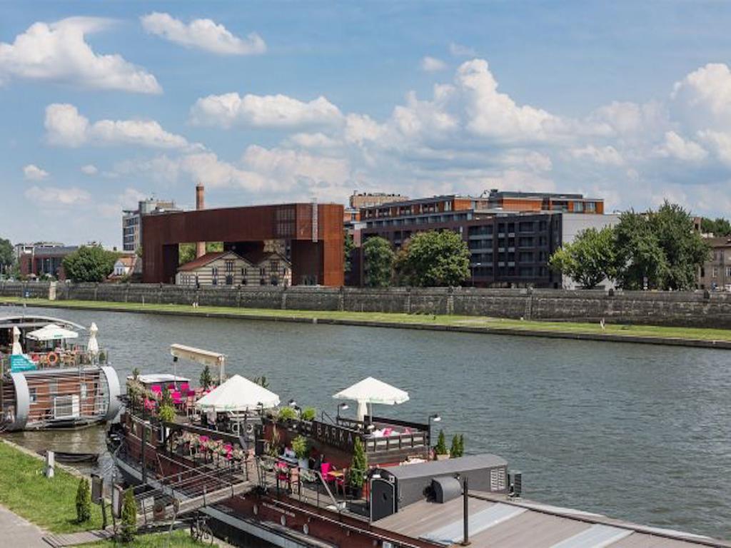 Apartament Nad Wisla Cracovia Esterno foto